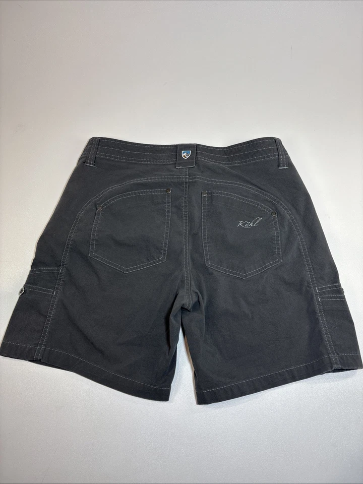 Pantalones Cortos Kuhl Free Range Verde Oliva Mujer Talla 8 Exterior Senderismo Foto 2 de 4