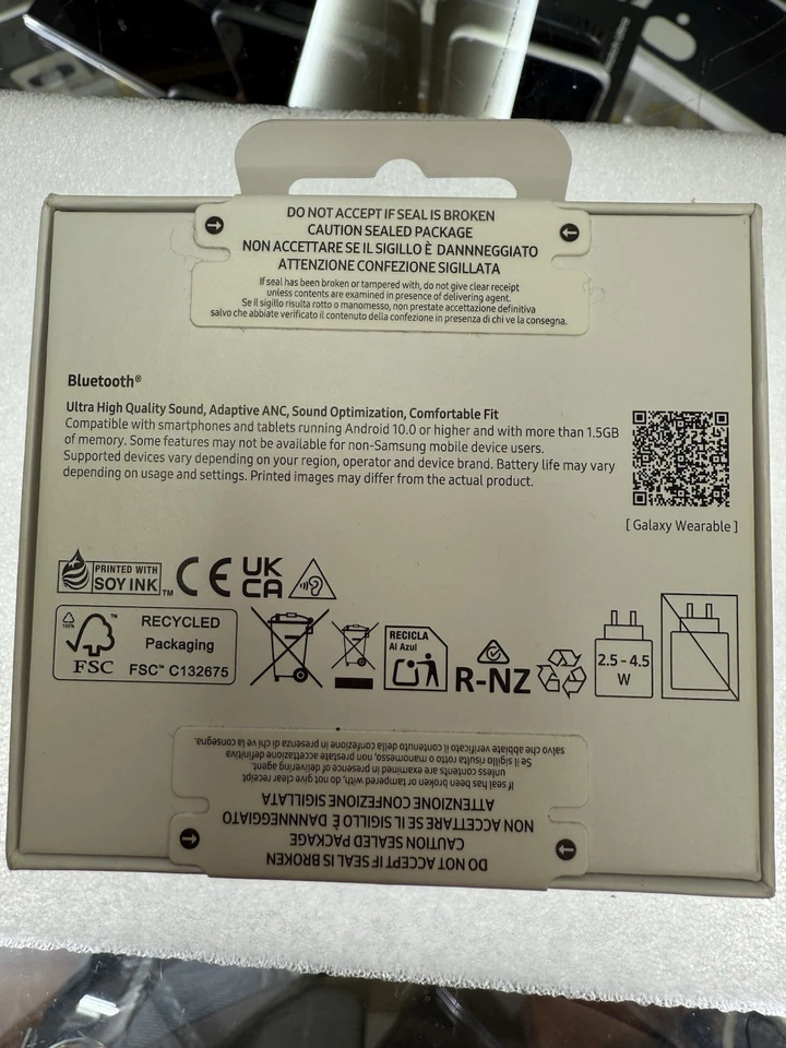 *BRAND NEW SEALED* Samsung Galaxy Buds 3 - Black Samsung Warranty AI - Image 2 of 3