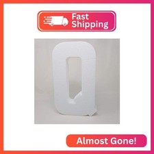 Free Standing - EPS Smooth Foam Letters for Weddings, Cakes, Arts Crafts - Q,