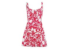 Vintage Gucci Floral Silk Dress Flower Archive Size 44 Italy Small