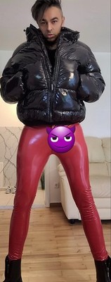 Lack  Dicke Daunenjacke BLD Herren Gr L- auf Mein Fetis Sammlung