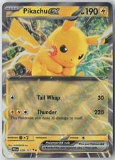 Pikachu ex Holo Double Rare SV: Prismatic Evolutions 028/131