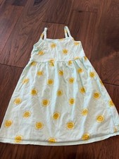 Old Navy Girls Sleeveless Sun Dress with Happy Sun Print, Size 5T
