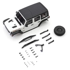 Kyosho Mini-Z 4x4 1:24 Scale Crawler Body - Jeep Wrangler Rubicon (MXB01W/GM)