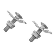 2 Pack Stainless Steel Sink Fittings Truck Bed Rail Bolts Nuts Cargo