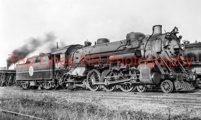 Atlantic Coast Line #1537 Augusta GA 7.8.1948 Klasse P-5A 4-6-2 NEU 5X8 FOTO