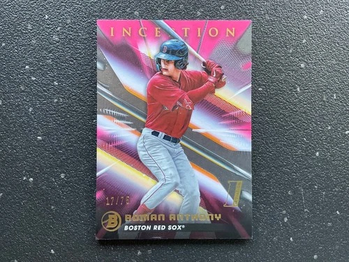 2023 Bowman Inception Baseball Fuchsia Foil /75 Card: Roman Anthony #71 Red Sox