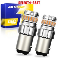 Yellow Amber 1157 Led Turn Signal Blinker Parking Light Bulb Super Bright Sl Yellow Amber 1157 Led Turn Signal Blinker Parking Light Bulb Super Bright Sl