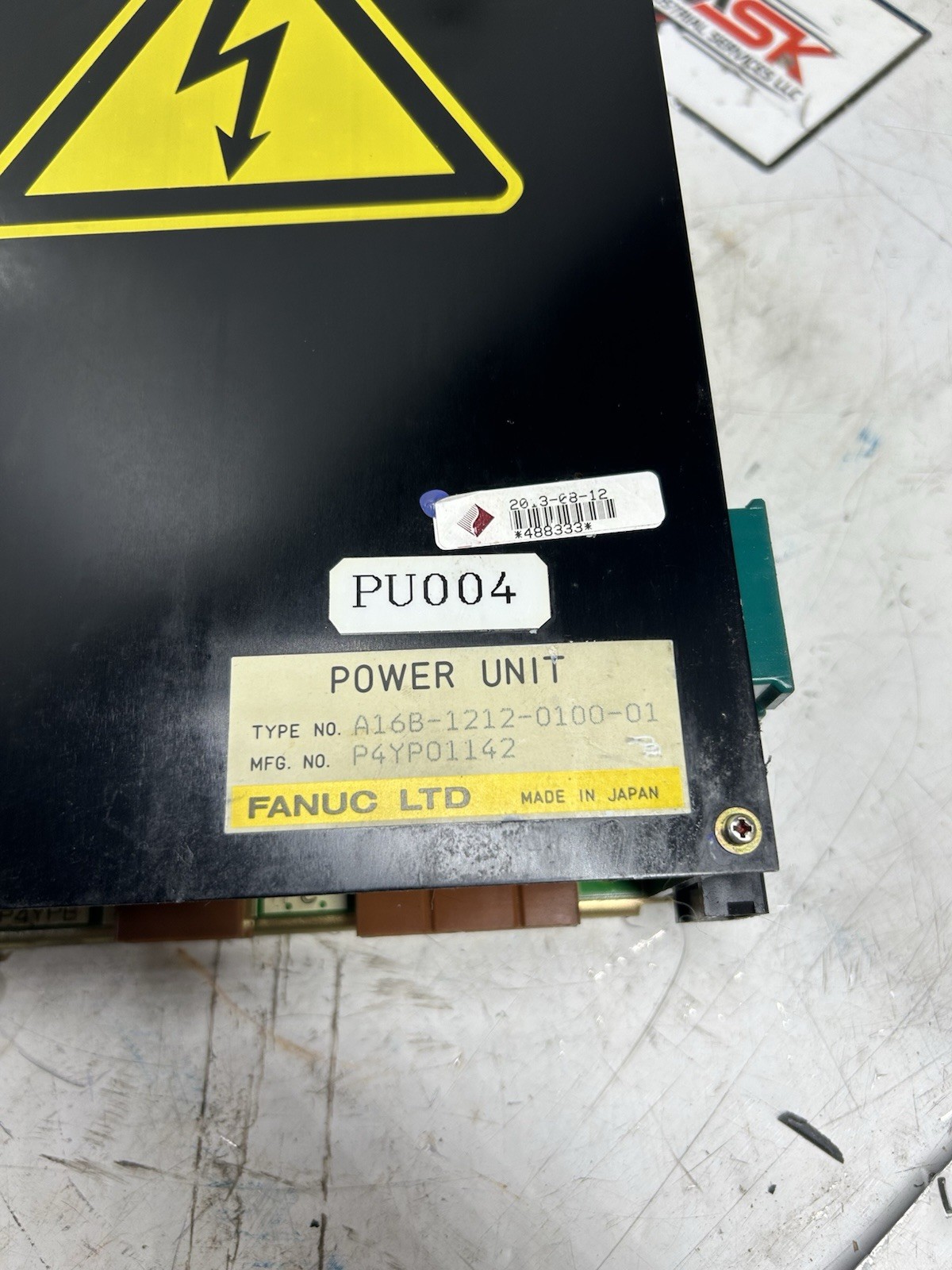 FANUC A16B-1212-0100-01 Power Unit
