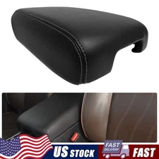 Fits Pathfinder 2013-2020 Center Console Lid Armrest Cover Replacement Black EKK