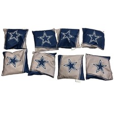 8 Cornhole Bags Set Corn Hole Toss Dallas Cowboys
