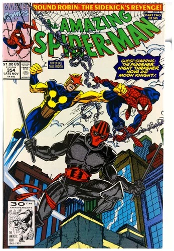 Amazing Spider-Man #354 1991 Marvel Comics VF- Comic Book Direct