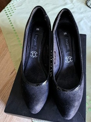 Pumps schwarz 39 Bugatti