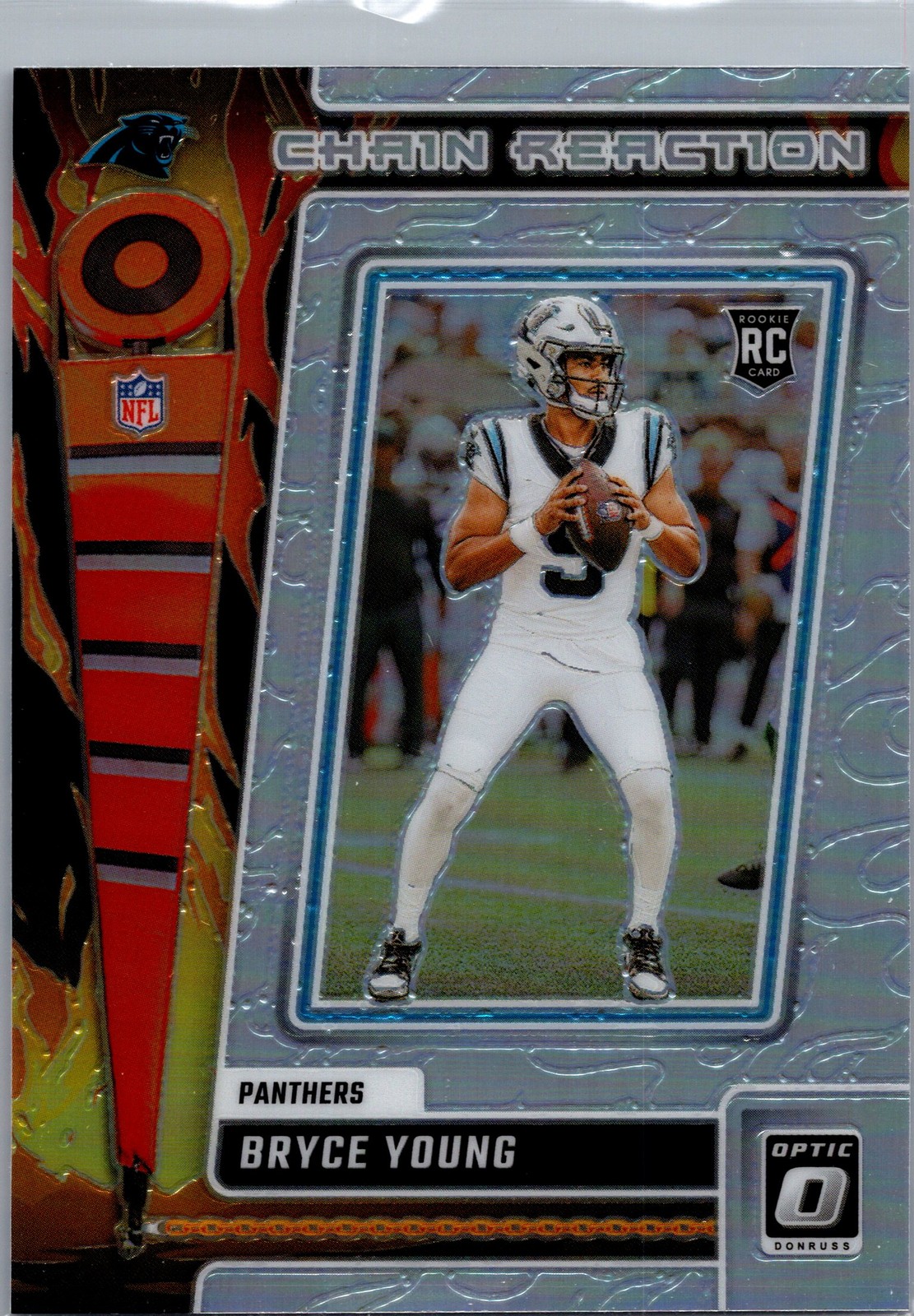2023 Donruss Optic #CR-BY Bryce Young Chain Reaction