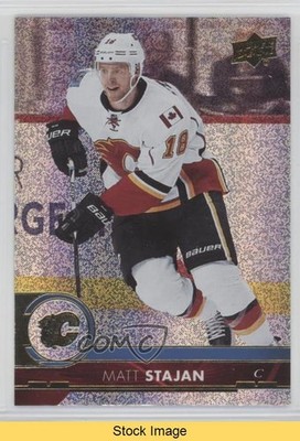 2017-18 Upper Deck Gold Rainbow Foil Matt Stajan #25 READ 0e3