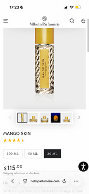vilhelm parfumerie mango skin 20mL