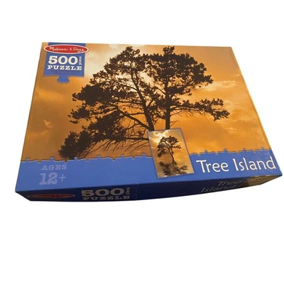 Melissa & Doug Tree Island Puzzle 500 Piece Jigsaw Puzzle Ages 12+ Complete! EUC - Image 1 of 4
