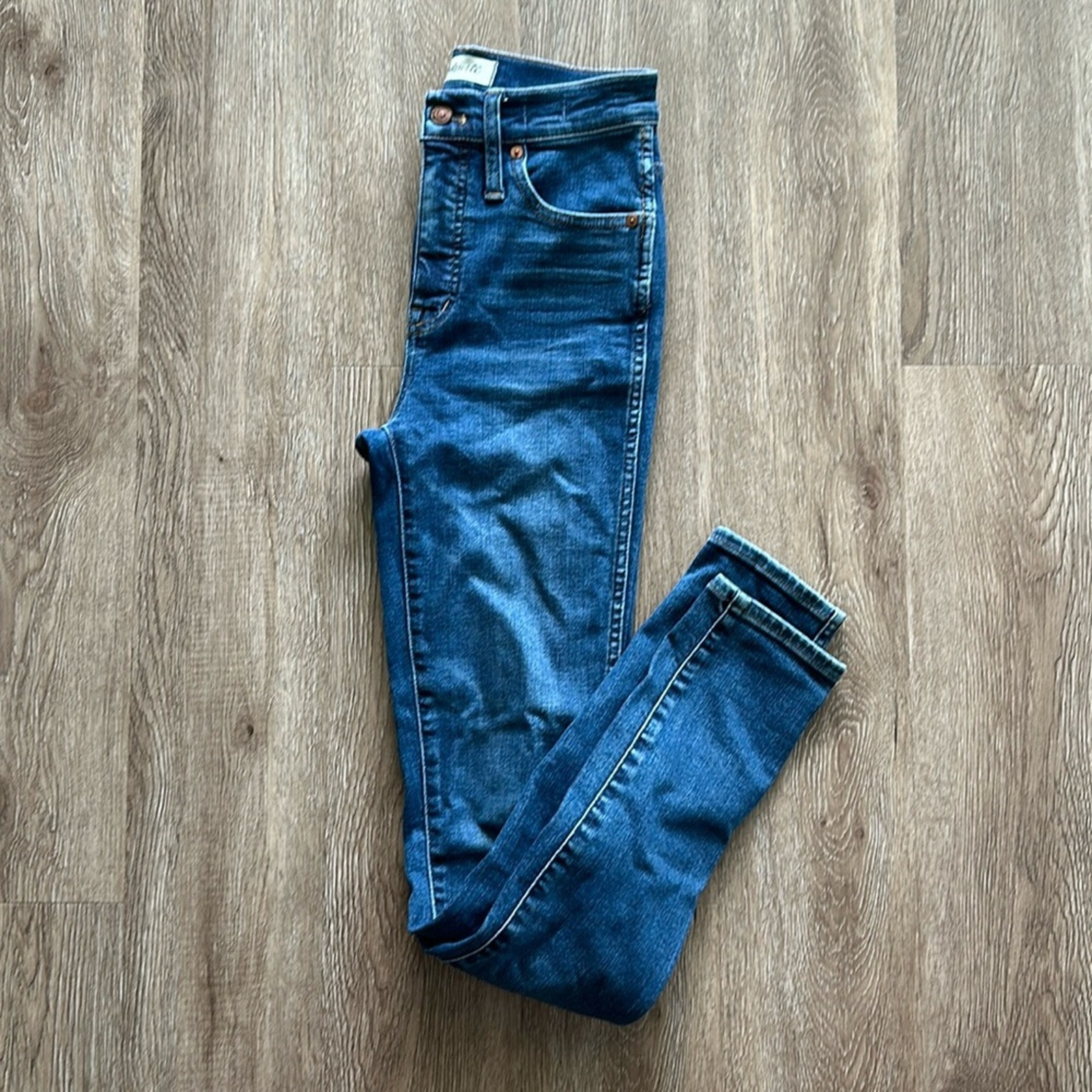 Madewell High Rise Skinny Jeans 10 Inch Inseam