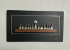 LOS CASTILLO Taxco Mexico LAST SUPPER Sterling Silver Abalone Wall Sculpture MCM — photo 5