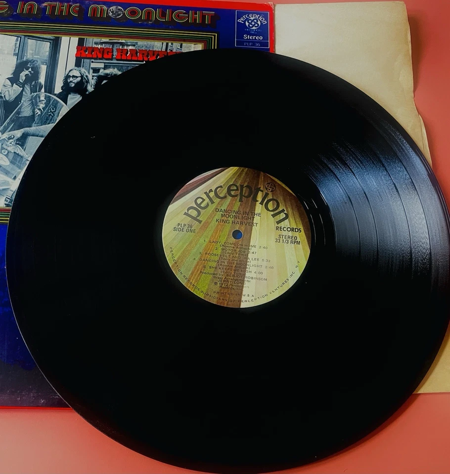 Dancing In The Moonlight~King Harvest 1972 Perception Vinyl LP Really NICE - Image 2 of 3
