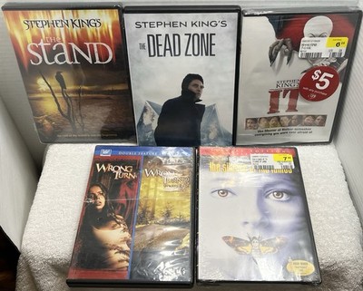 King Of Horror & More Movies DVD It/The Stand/Wrong Way/Dead Zone/More Lot/5 New