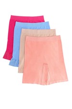 Breezies 4-Pack Comfort Breeze Seamless Long-Leg Panty Bright Pack