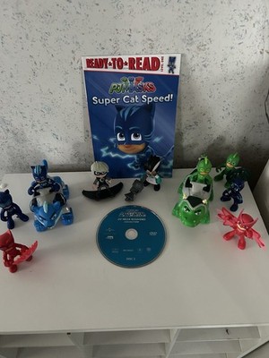 PJ Masks Movie Book And Play Figures