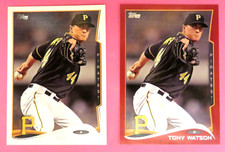2 - 2014 Topps, Pittsburgh Pirates - TONY WATSON  Regular card & Target Red Card