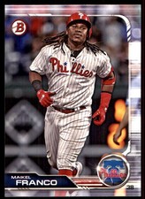 Maikel Franco 2019 Bowman #47 Phillies MLB READ FREE SHIPPING AutographDen