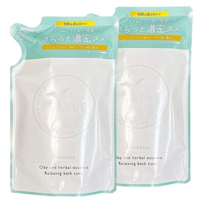 CLAYGE Shampoo [S]N Shampoo Refill 400ml (Set of 2)