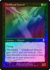 Childhood Horror FOIL Odyssey PLD Black Uncommon MAGIC MTG CARD ABUGames