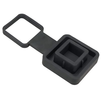 2'' Hitch Receiver Cover Tow Trailer Tube Dustproof Plug Cap 4-Way Flat Insert