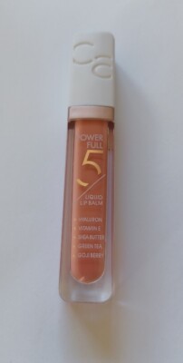 Power Full 5 Liquid Lip Balm Catrice 010 Glossy Apricot Lippen Balsam  