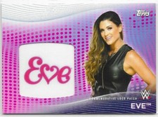 2021 Topps WWE Women's Division Pink Eve Torres Patch Card /150