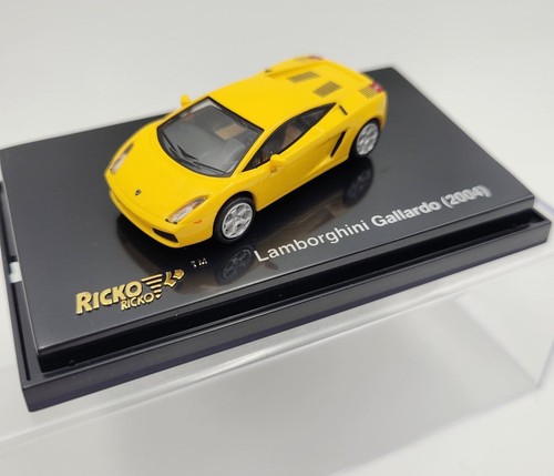 RICKO 1:87 LAMBORGHINI GALLARDO 2004 AMARILLO - Imagen 2 de 4