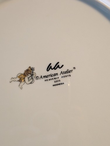 American Atelier Heavenly Hosts Essteller 10,5" Goldrand - Bild 2 von 2