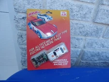 AMRAC FORD THUNDERBIRD # 9 WHITE DIEHARD MHO SLOT CAR RARE  LIKE Aurora AFX TYCO
