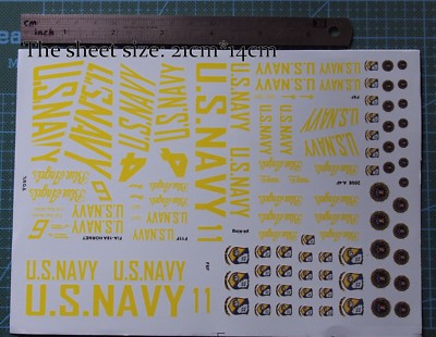 1/72 decals Blue Angels for F6F F9F A-4F F/A-18A HORNET (389a)