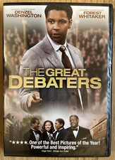 The Great Debaters DVD Denzel Washington Forest Whitaker Factory-Sealed 
