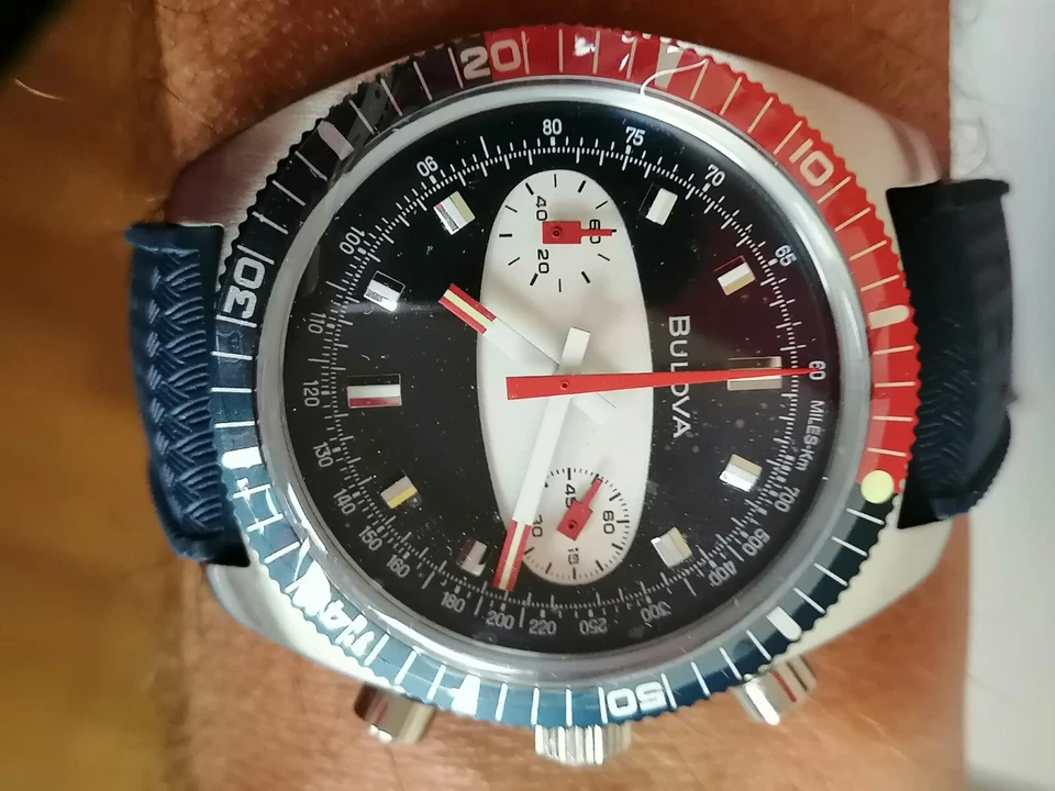 BULOVA CRONOGRAFO SERIE ARCHIVIO OROLOGIO UOMO 98A253 - Immagine 4 di 4