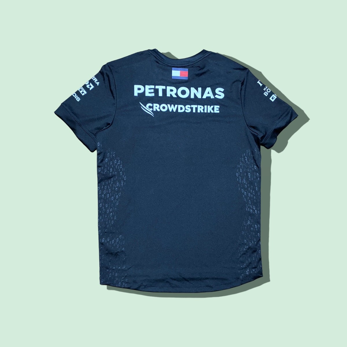 T-shirt Bleu SpeedGear – Logo Mercedes AMG Petronas – Neuf