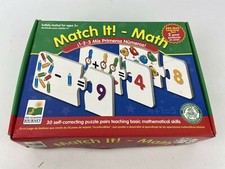Match It Math Self Correcting Puzzle Pairs Complete The Learning Journey 55214