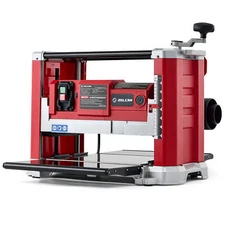 ZELCAN 13 in Thickness Planer Two Knife Head Wood Planer Tool 1800W 15 Amp
