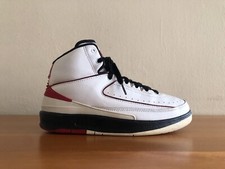 Air Jordan 2 Retro Chicago GS Size 6.5 Y Women s size 8 WHITE VARSITY RED BLACK