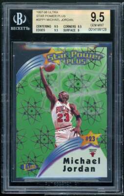 Michael Jordan Card 1997-98 Ultra Star Power Plus #SPP1 BGS 9.5 | eBay