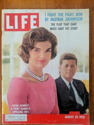 Life Magazine. August 24th, 1959. Jackie Kennedy Great