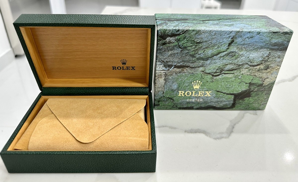 Authentic ROLEX Explorer ii Watch Box 16570 COMPLETE SET Booklets