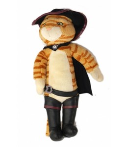 Plush The Cat Potte Le Chat Botte 42 Cm Shrek Dreamworks Ebay
