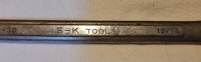 S-K TOOLS 15/16 C-30 FORGED ALLOY Wrench MADE IN USA Good Shape Vintage
