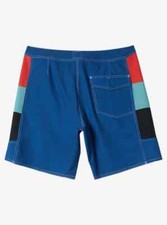 Quiksilver Original Arch Panel 18" Boardshorts - Monaco Blue 32 NWT